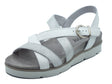 Igi&Co Igi&Co Sandali zeppa bassa Donna 1167433 Nappa Bianco Argento pelle bianco Bianco Argento
