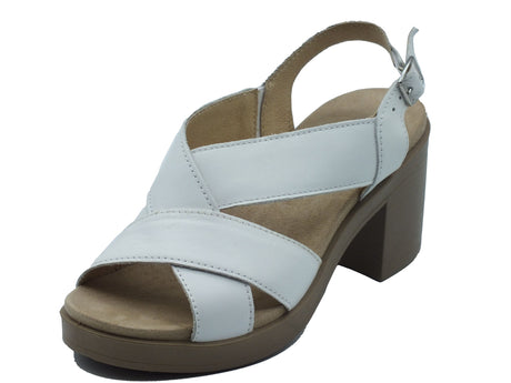 Igi&Co Igi&Co Sandali tacco alto Donna 1171222 Nappa Soft Bianco pelle bianco Bianco