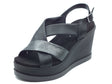 Igi&Co Igi&Co Sandali zeppa alta Donna 1173200 Nappa Nero pelle nero Nero