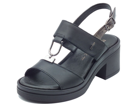 Igi&Co Igi&Co Sandali tacco alto Donna 1193400 Vitello Nero pelle nero Nero