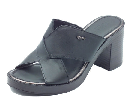 Igi&Co Igi&Co Sandali tacco alto Donna 1194200 Vitello Nero pelle nero Nero