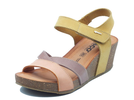 Igi&Co Igi&Co Sandali zeppa alta Donna 1199233 Nabuk Phard pelle multicolore Phard