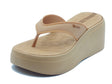 Ipanema Ipanema Infradito zeppa alta Donna 83787 Solaris Fem Beige Brown gomma beige Beige Brown