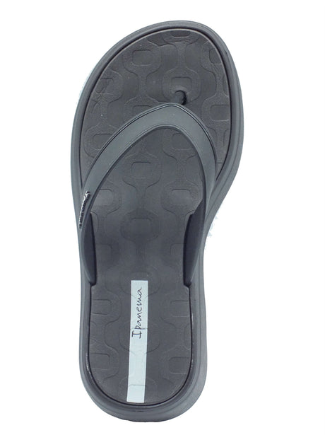 Ipanema Ipanema Infradito zeppa alta Donna 83787 Solaris Fem Black Grey gomma nero Black Grey
