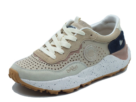 Lumberjack Lumberjack Sneakers Donna 102269307 Warm White pelle multicolore Warm White