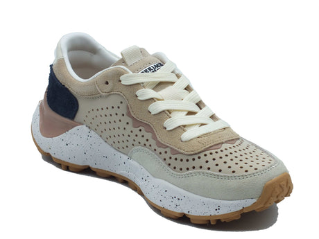 Lumberjack Lumberjack Sneakers Donna 102269307 Warm White pelle multicolore Warm White
