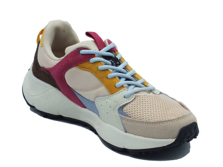 Lumberjack Lumberjack Sneakers Donna Tecla 102269310 Pink Multi pelle rosa Pink Multi