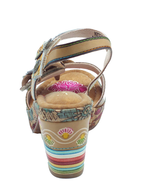 Laura Vita Laura Vita Sandali tacco alto Donna 0007684 Nellao Beige pelle beige Nellao Beige