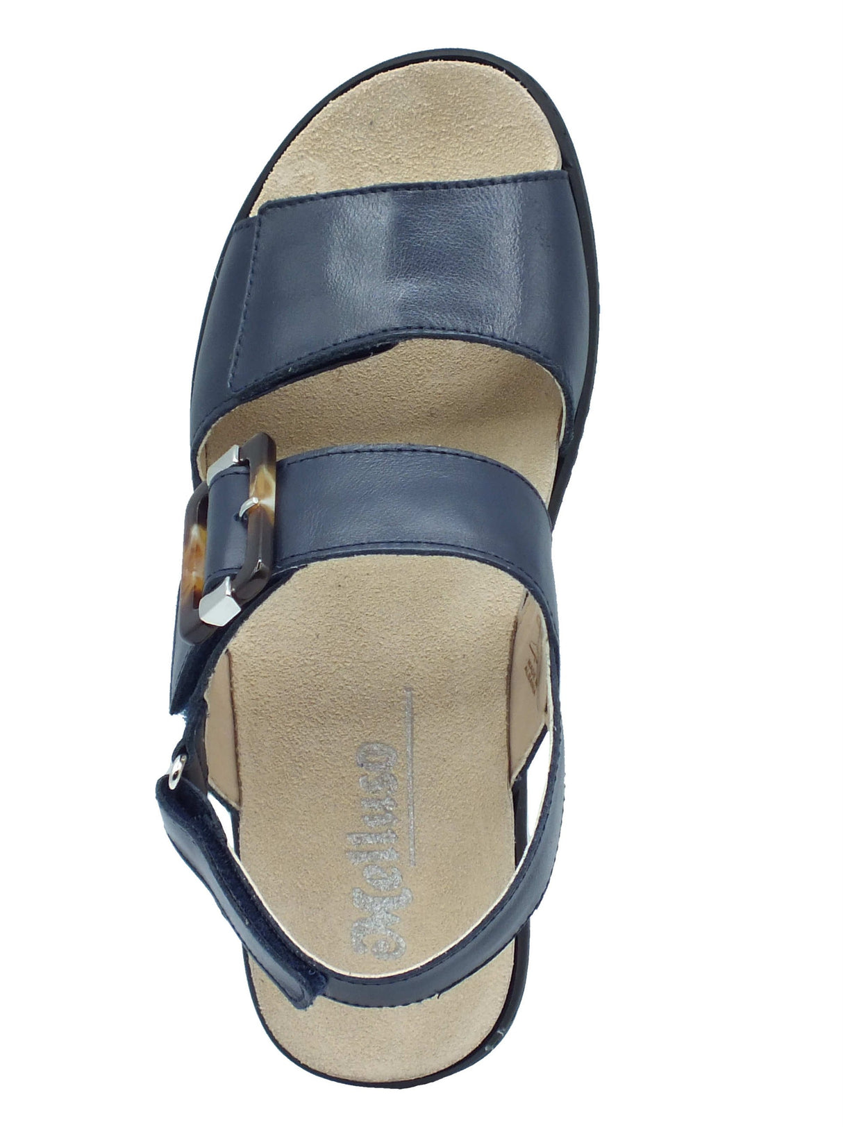 Melluso Melluso Sandali zeppa alta Donna 019227Q Navy pelle blu Navy