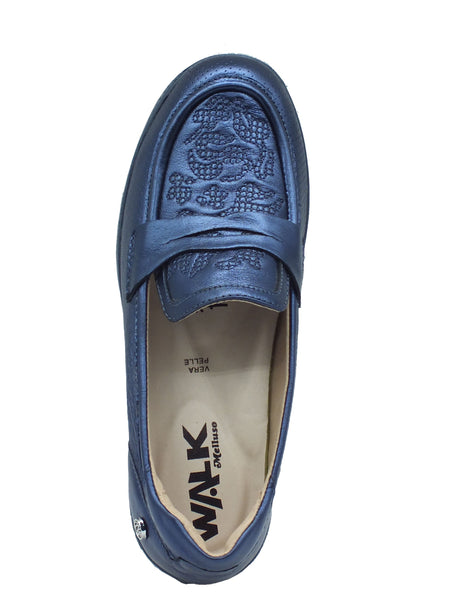 Melluso Melluso Sneakers confort Donna K55479 Blu pelle blu Blu