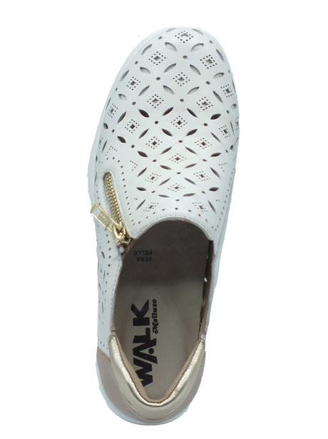 Melluso Melluso Mocassini Donna K55483 Bianco pelle bianco Bianco