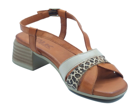Melluso Melluso Sandali tacco alto Donna K56088 Cuoio pelle marrone Cuoio
