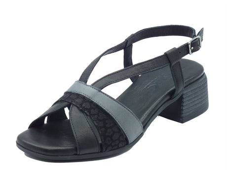 Melluso Melluso Sandali tacco alto Donna K56088 Nero pelle nero Nero