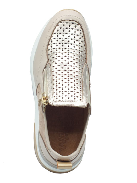 Melluso Melluso Sneakers confort Donna K56233 Bone pelle beige Bone