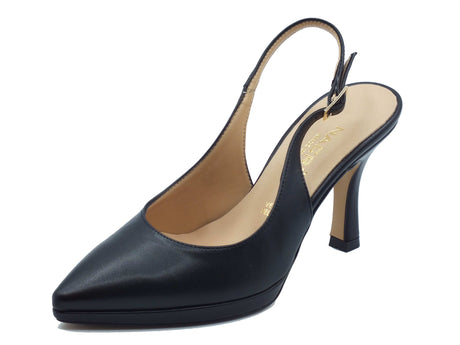 Nacrèe Nacrèe Decoltè con tacco Donna 2164P032 Cap Nero pelle nero Nero