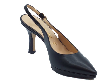 Nacrèe Nacrèe Decoltè con tacco Donna 2164P032 Cap Nero pelle nero Nero