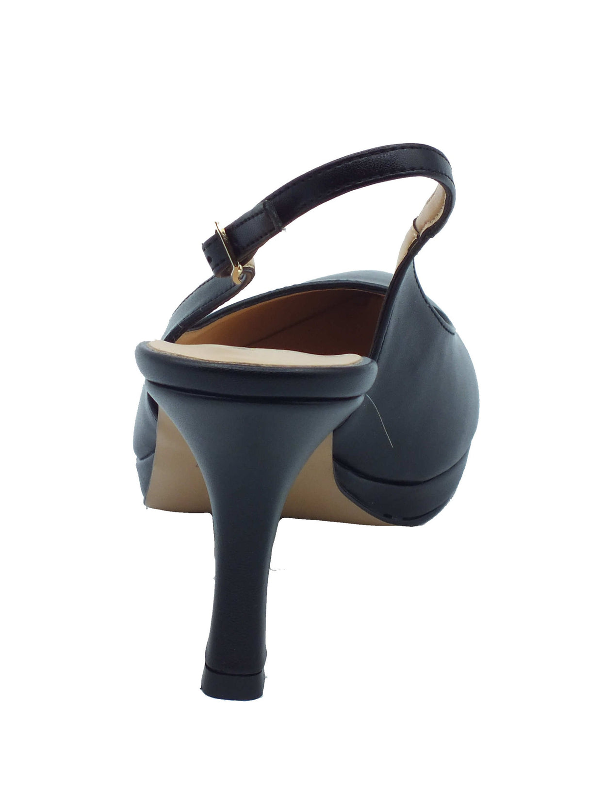 Nacrèe Nacrèe Decoltè con tacco Donna 2164P032 Cap Nero pelle nero Nero