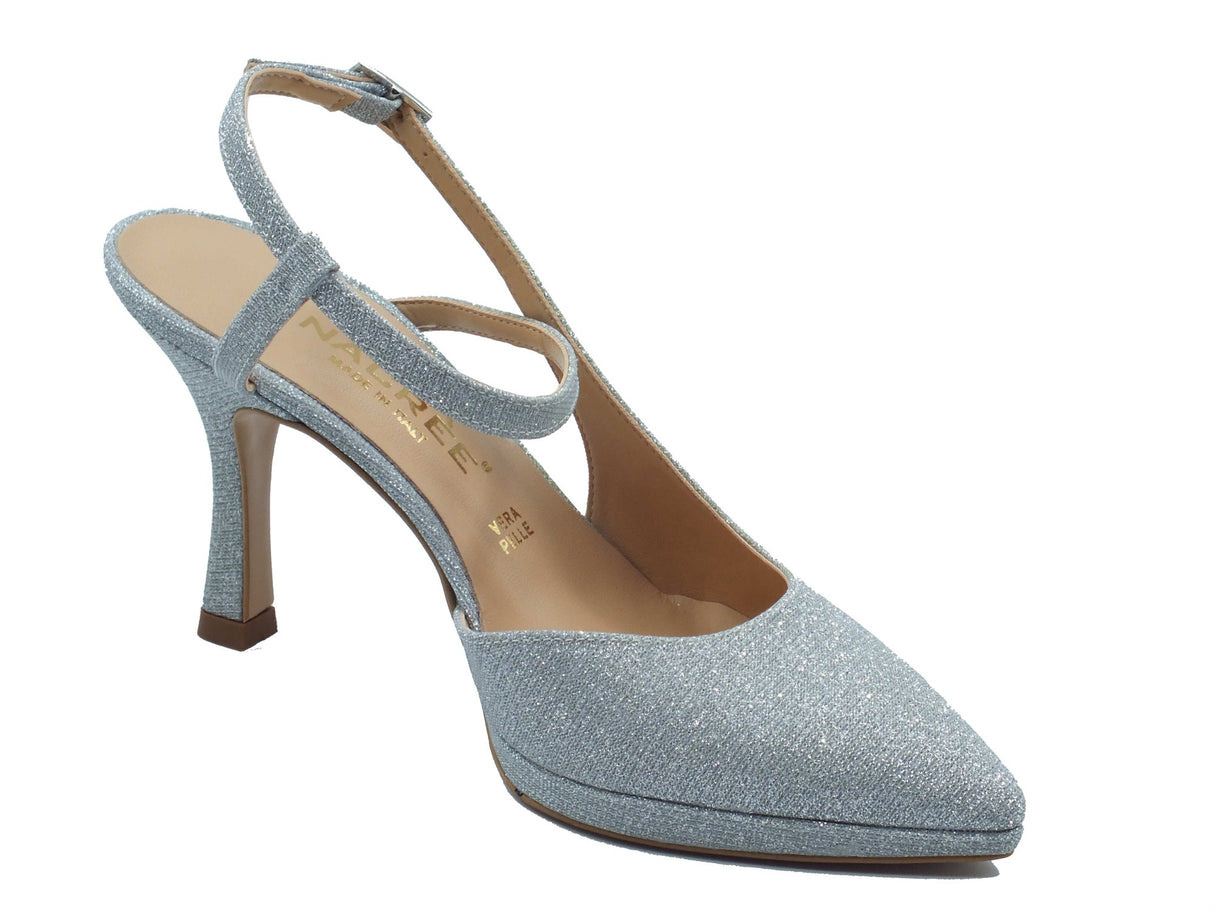 Nacrèe Nacrèe Decoltè con tacco Donna 2164P051 Gagl Argento sintetico grigio Argento