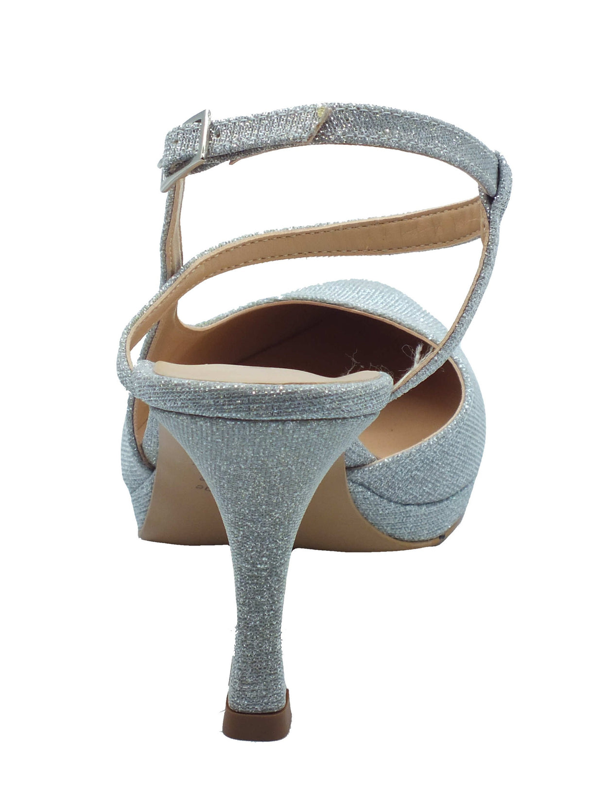 Nacrèe Nacrèe Decoltè con tacco Donna 2164P051 Gagl Argento sintetico grigio Argento