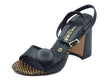 Nacrèe Nacrèe Sandali tacco alto Donna 6293F056 Cap Nero pelle nero Nero