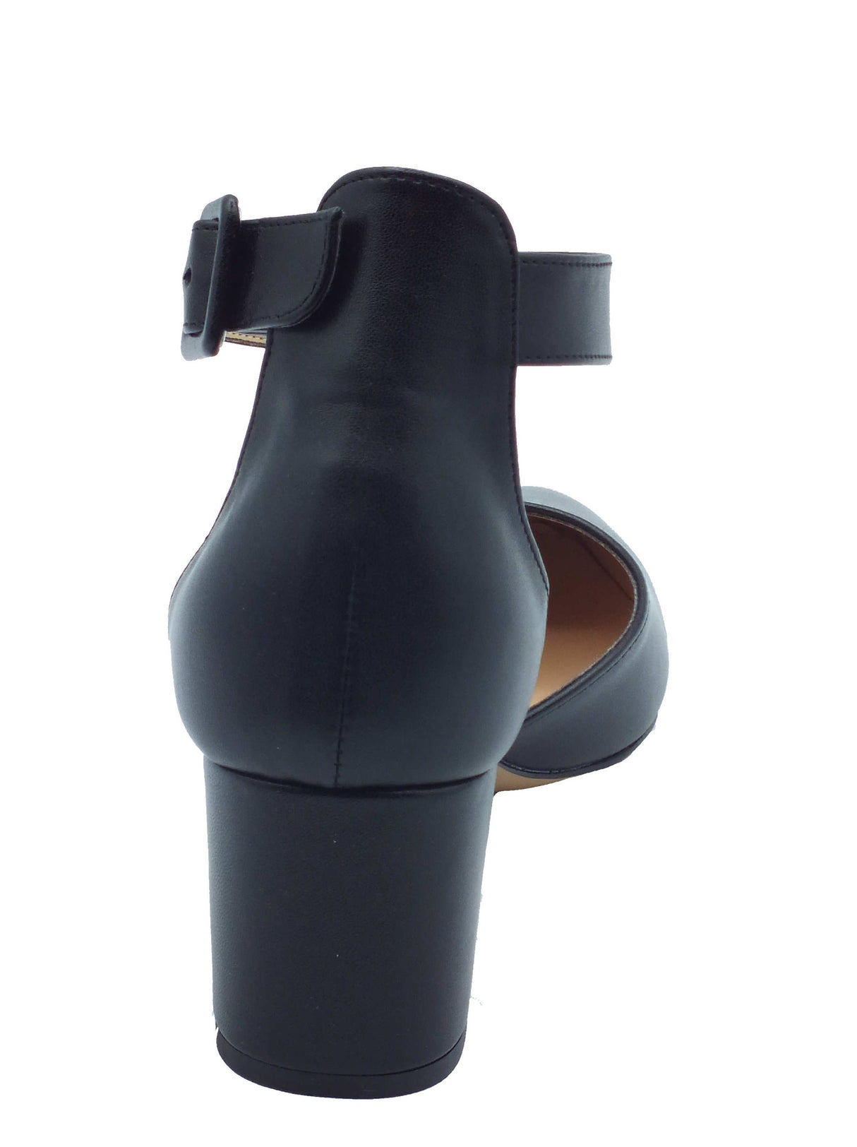 Nacrèe Nacrèe Sandali tacco alto Donna 774K005 Cap Nero pelle nero Nero