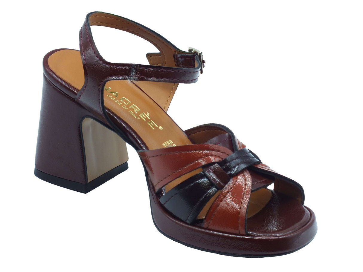 Nacrèe Nacrèe Sandali tacco alto Donna 8854004 Ciack Ma Mo Ca pelle rosso Ma Mo Ca