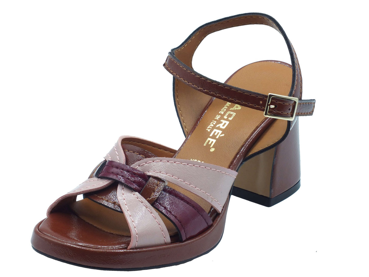 Nacrèe Nacrèe Sandali tacco alto Donna 8854004 Ciac Nu Ru Or pelle multicolore Nu Ru Or
