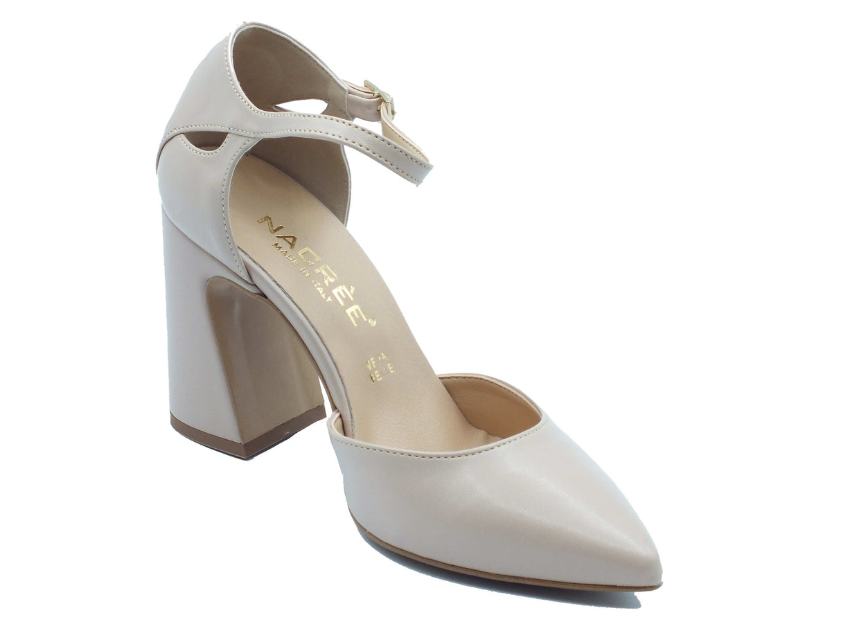 Nacrèe Nacrèe Sandali tacco alto Donna 962G021 Cap Nude pelle rosa Nude