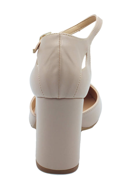 Nacrèe Nacrèe Sandali tacco alto Donna 962G021 Cap Nude pelle rosa Nude