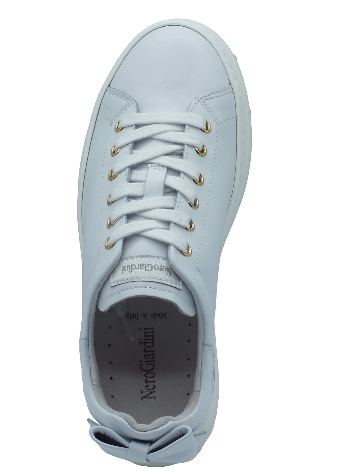Nero Giardini Nero Giardini Sneakers Donna E306521D Skipper Bianco pelle bianco Bianco