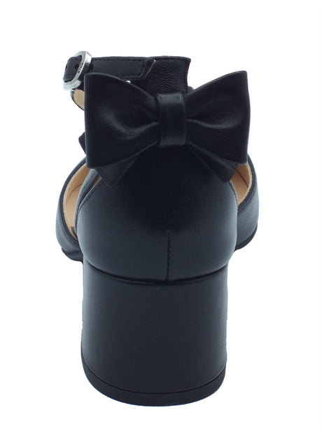 Nero Giardini Nero Giardini Decoltè con tacco Donna E512350D Nappa Pand. Nero pelle nero Nero