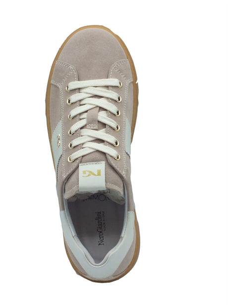 Nero Giardini Nero Giardini Sneakers Donna E513005D Velour Femme pelle rosa rosa