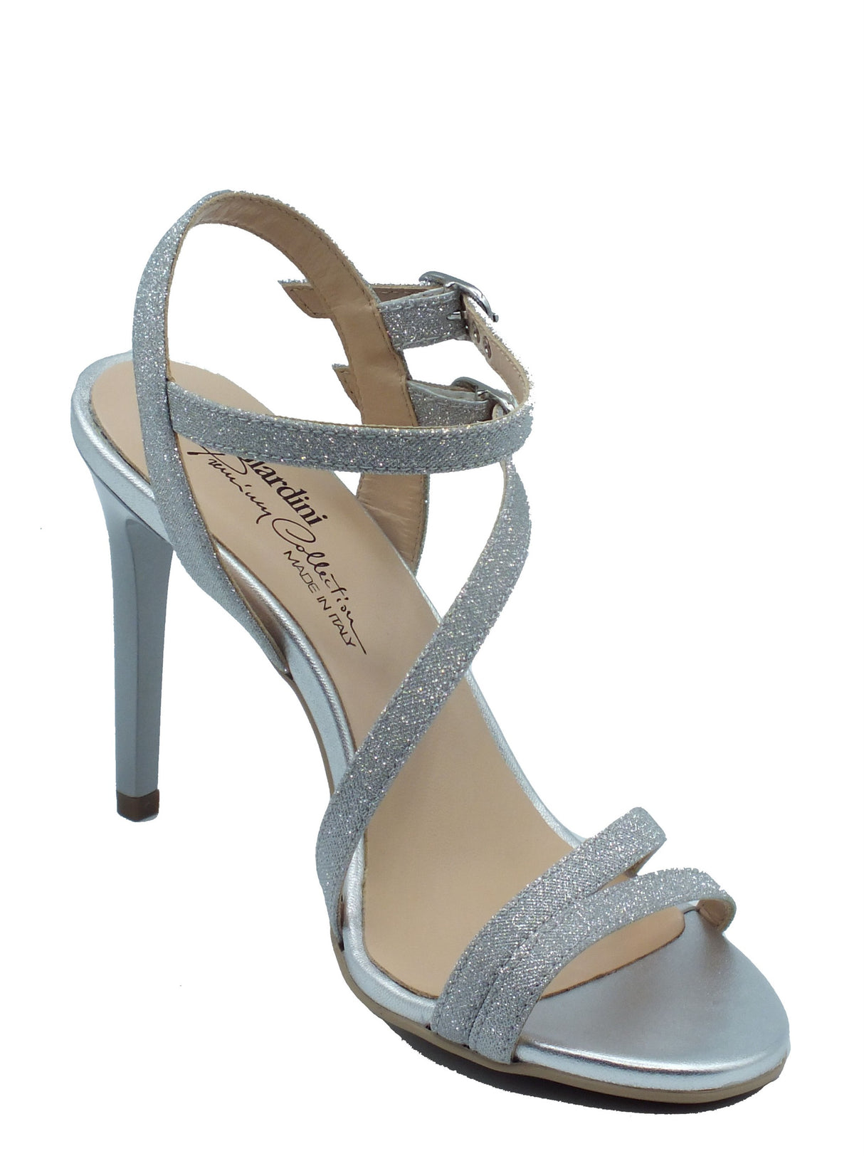 Nero Giardini Nero Giardini Sandali tacco alto Donna E513181DE Microgitter Argento sintetico argento Argento