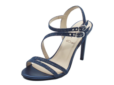 Nero Giardini Nero Giardini Sandali tacco alto Donna E613181DE Lurex Avio sintetico blu Avio