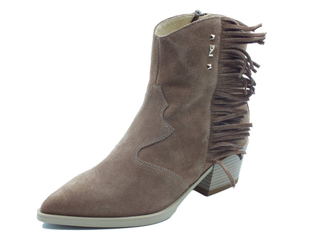 Nero Giardini Nero Giardini Scarponcini Donna E615131D Velour Mou pelle marrone marrone