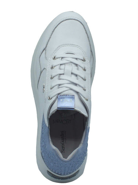 Nero Giardini Nero Giardini Sneakers Donna E615185D Cile Bianco pelle bianco Bianco