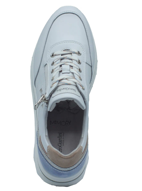 Nero Giardini Nero Giardini Sneakers Donna E615203D Skipper Bianco pelle bianco Bianco