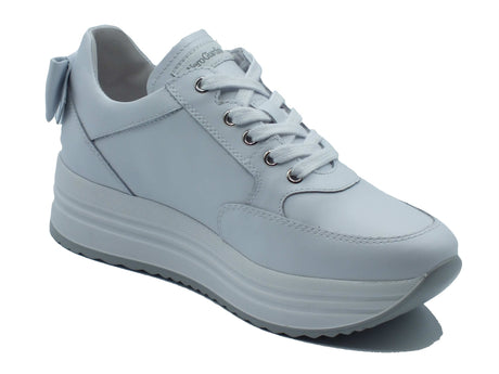 Nero Giardini Nero Giardini Sneakers Donna E615210D Skipper Bianco pelle bianco Bianco