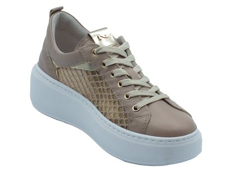 Nero Giardini Nero Giardini Sneakers Donna E615292D Nappa Col. Femme pelle rosa Rosa