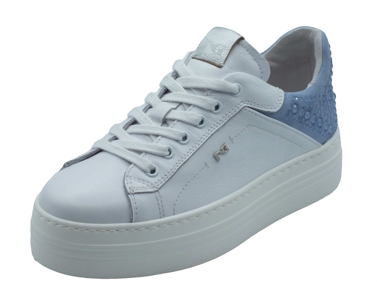 Nero Giardini Nero Giardini Sneakers Donna E615300D Cile Bianco pelle bianco Bianco