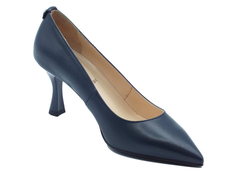 Nero Giardini Nero Giardini Decoltè con tacco Donna E615420DE Nappa Col. Blu pelle blu Blu