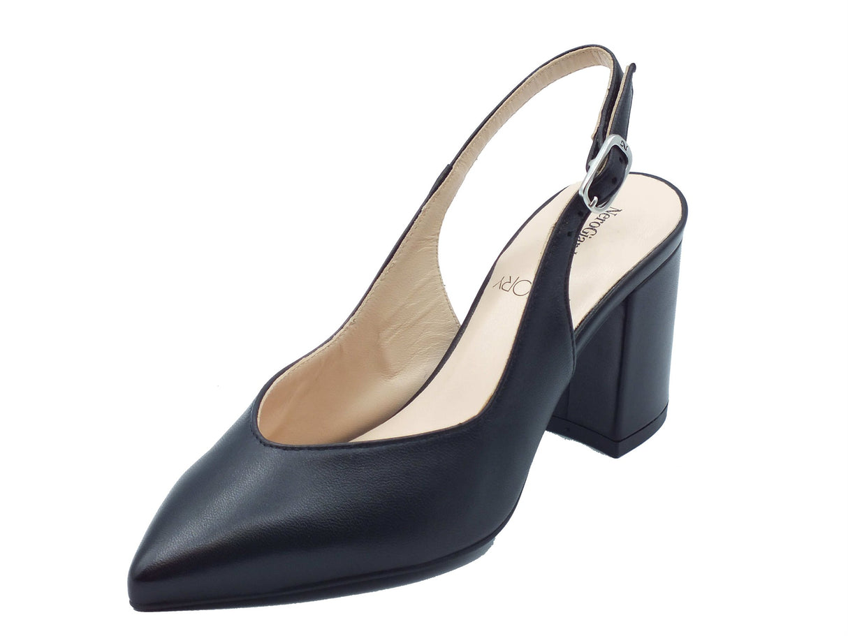 Nero Giardini Nero Giardini Sandali tacco alto Donna E615520D Nappa Nero pelle nero Nero