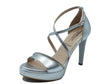 Nero Giardini Nero Giardini Sandali tacco alto Donna E615601DE Nettuno Col. Argento pelle argento Argento