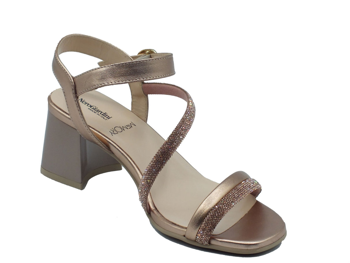 Nero Giardini Nero Giardini Sandali tacco alto Donna E615721D Nettuno Col. Phard pelle marrone Phard