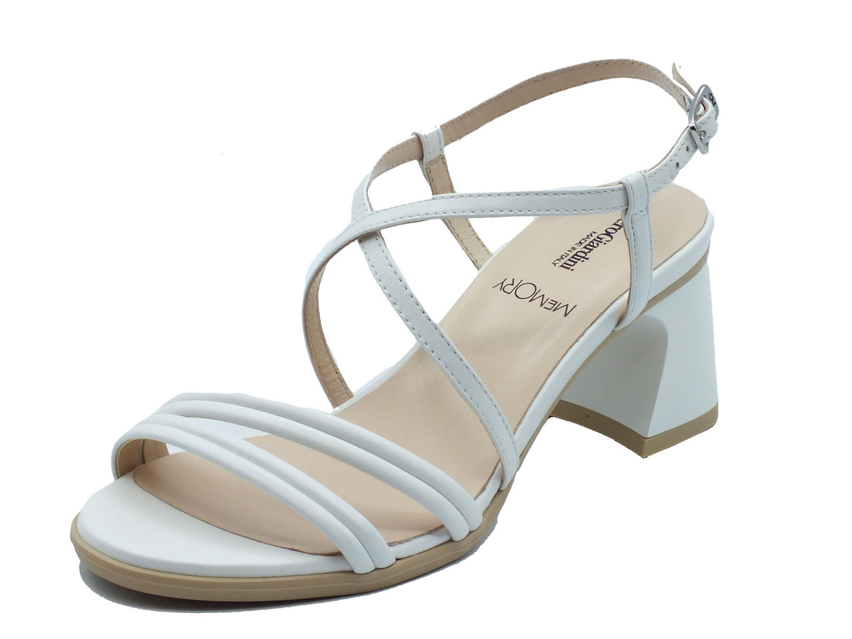 Nero Giardini Nero Giardini Sandali tacco alto Donna E615740D Nappa Bianco pelle bianco Bianco