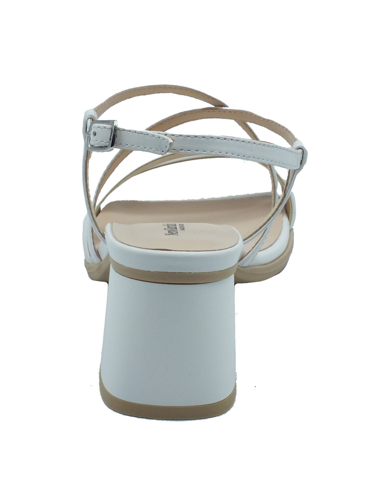 Nero Giardini Nero Giardini Sandali tacco alto Donna E615740D Nappa Bianco pelle bianco Bianco