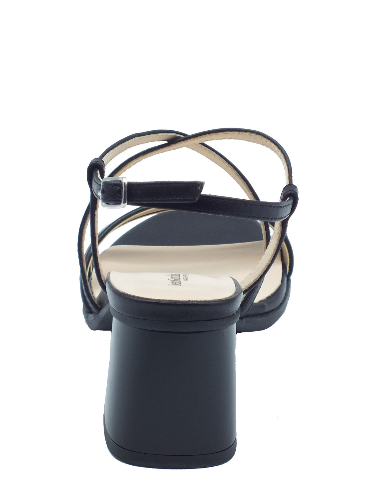 Nero Giardini Nero Giardini Sandali tacco alto Donna E615740D Nappa Nero pelle nero Nero