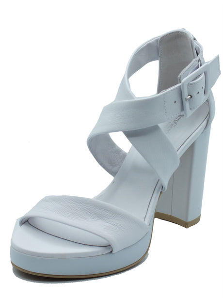 Nero Giardini Nero Giardini Sandali tacco alto Donna E615800D Cile Bianco pelle bianco Bianco