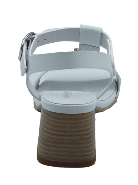 Nero Giardini Nero Giardini Sandali tacco alto Donna E615870D Loira Bianco pelle bianco Bianco