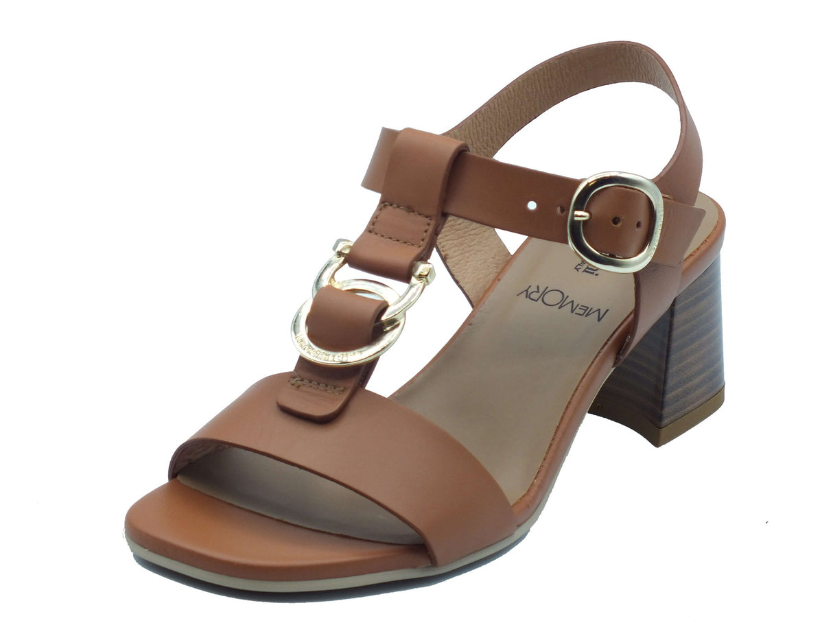 Nero Giardini Nero Giardini Sandali tacco alto Donna E615870D Armenia Cognac pelle marrone Cognac